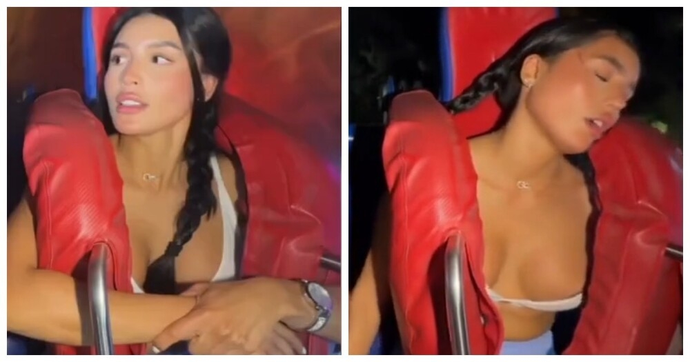 Девушка теряет сознание на аттракционе — снова и снова!
Девушка теряет сознание на аттракционе — снова и снова!