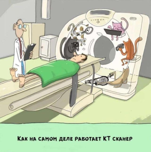 Весёлые комиксы: &laquo;Ну конечно, заходите&hellip;&raquo;