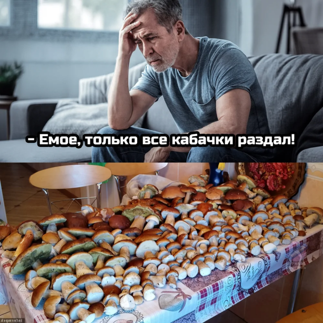 Немного грибного юмора