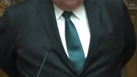 Депутат сорвала заседание парламента ритуальным танцем
Депутат сорвала заседание парламента ритуальным танцем