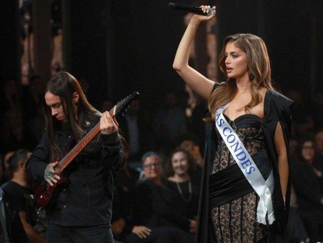 Игнасиа Фернандес &mdash; &laquo;Мисс Чили&raquo; порвала зал экстрим-вокалом в стиле Death Metal