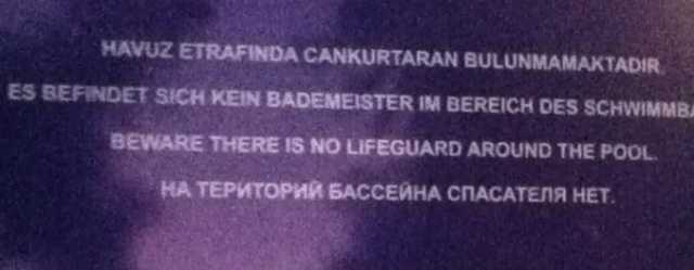 Подборка смешных вывесок на русском языке на зарубежных курортах