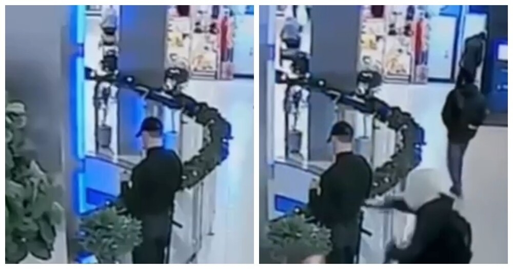 
        Подросток ударил охранника ТЦ&nbsp;ножом в&nbsp;спину и&nbsp;сбежал    