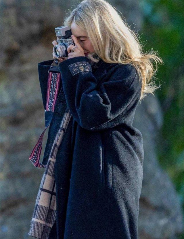 Сабрина Карпентер и осеннее настроение в Нью-Йорке