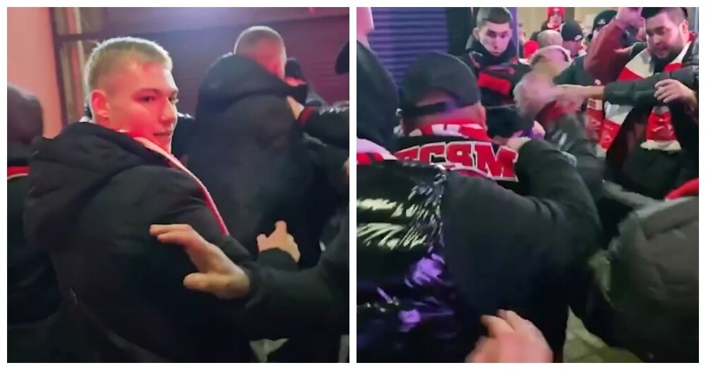 Жёсткая драка произошла после футбольного матча в Москве
Жёсткая драка произошла после футбольного матча в Москве