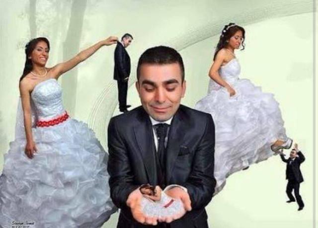 Свадебный фотошоп, бессмысленный и беспощадный. Подборка забавных фото! Свадебный фотошоп, бессмысленный и беспощадный. Подборка забавных фото!