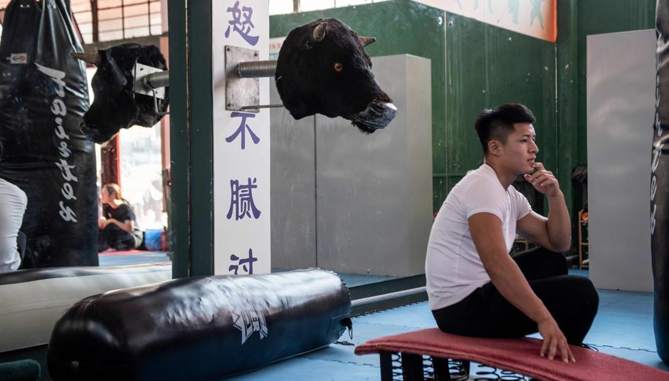 Китайская борьба с быком голыми руками
Китайская борьба с быком голыми руками