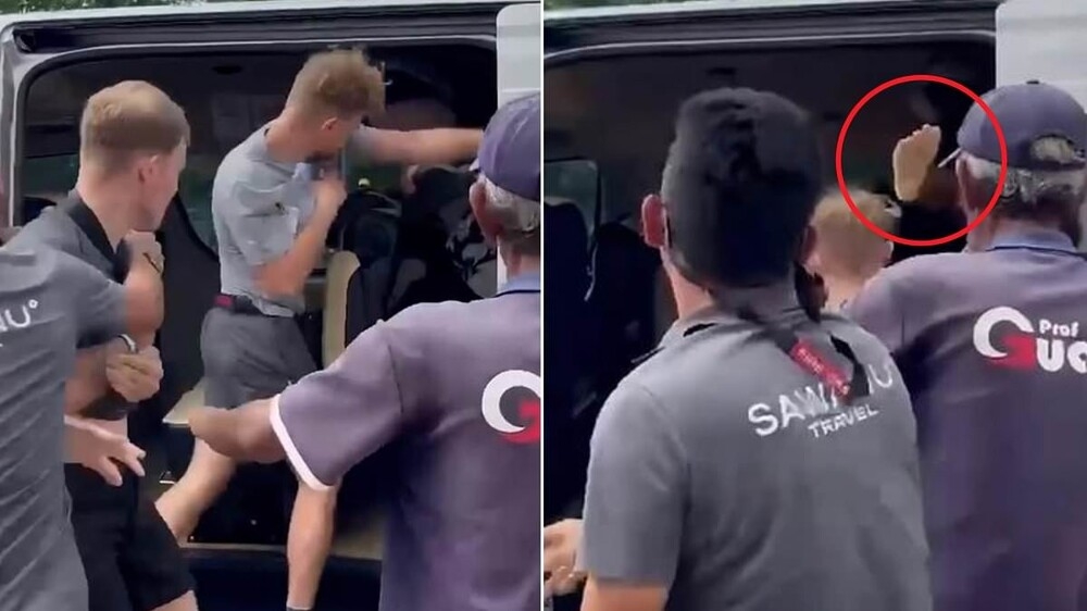 
        Туристы подрались во&nbsp;время экскурсии в&nbsp;Таиланде    