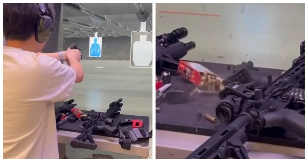 
        Гильза рикошетом спровоцировала детонацию патрона в&nbsp;тире    