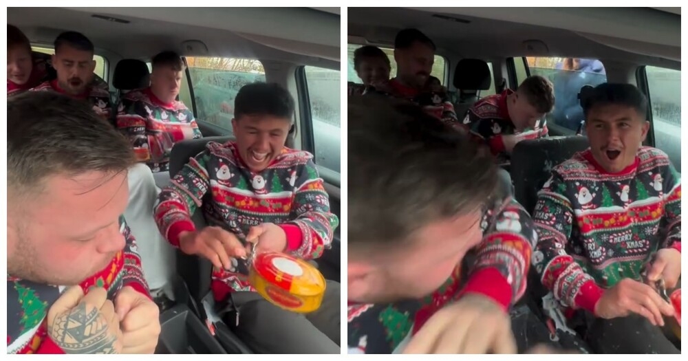 
        Худшая идея дня: сюрстрёмминг в&nbsp;закрытой машине    