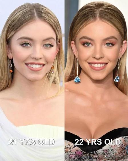 Как менялась актриса Сидни Суини с детства до нынешнего времени