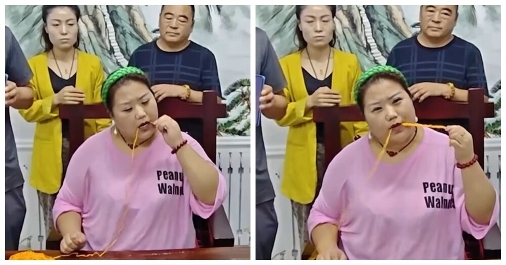 
        Жительница Китая установила рекорд Гиннеса, сплетя языком 236&nbsp;звеньев за&nbsp;минуту    