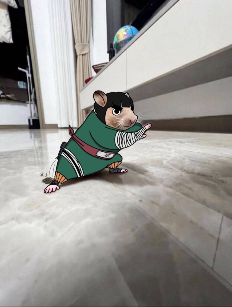 
        Кунг-фу хомяк прославился в&nbsp;сети    