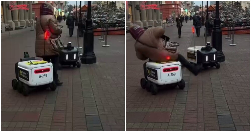 Женщина не заметила робота-доставщика и оказалась в травмпункте
Женщина не заметила робота-доставщика и оказалась в травмпункте