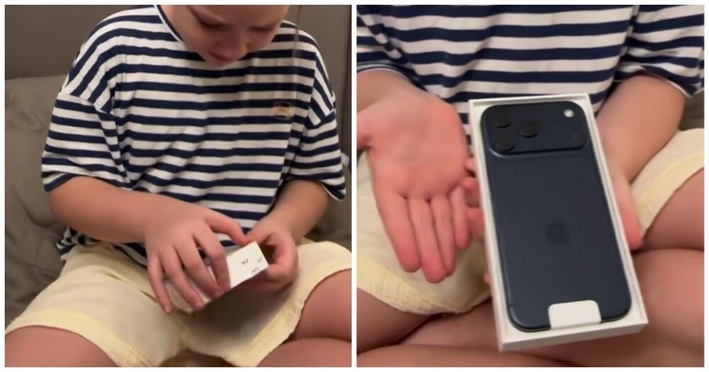 
        Девочка недовольна подарком    