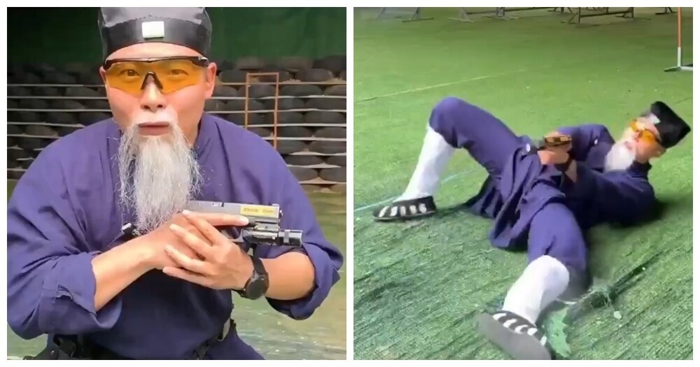 
        Китайский кунг-фу мастер продемонстрировал самую лучшую технику самообороны    