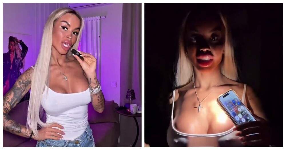 
        Девушка проверила миф&nbsp;о&nbsp;светящихся силиконовых грудях    