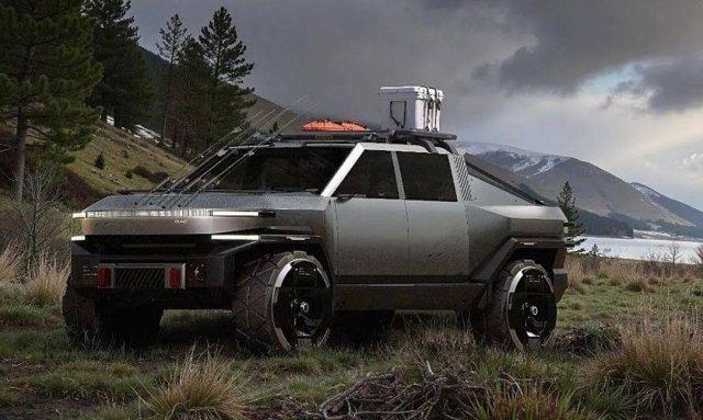 Gac Pickup 01 - хорошая копия Cybertruck