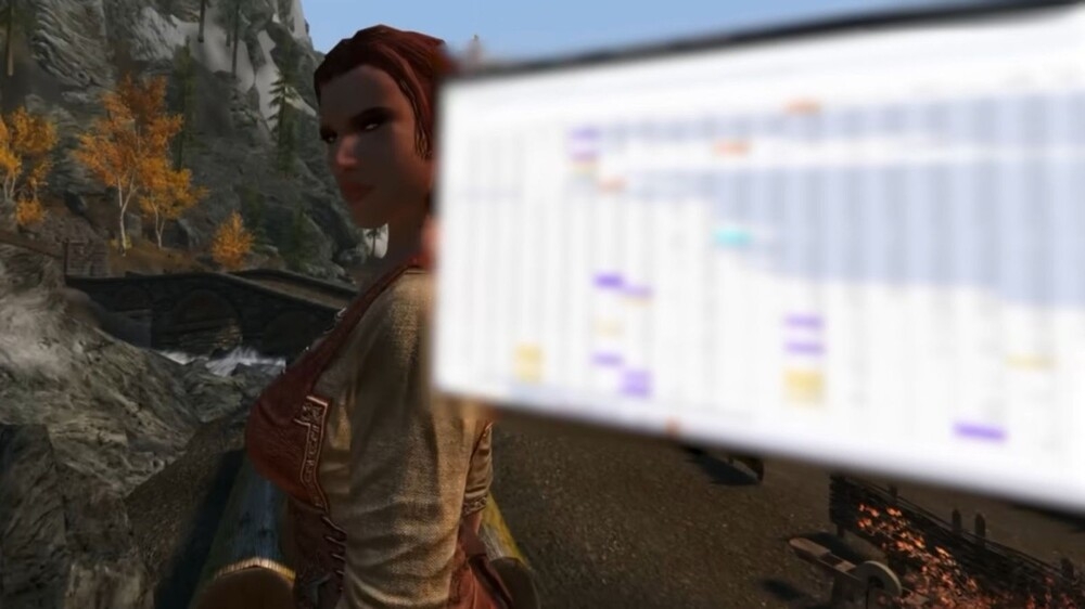 
        Парень провёл рабочий день внутри игры TES&nbsp;V: Skyrim    