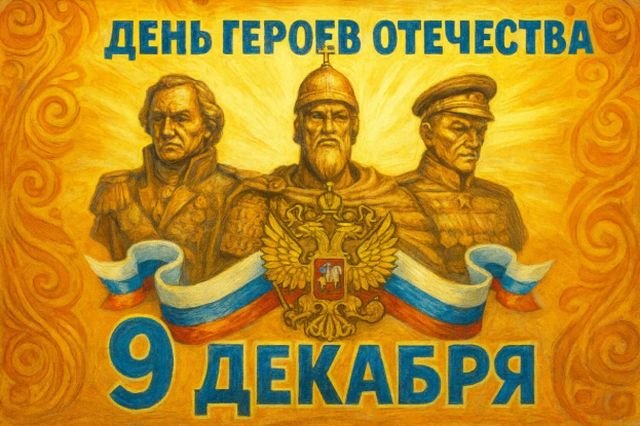 Открытки и поздравления на День Героев Отечества и России (30 фото)