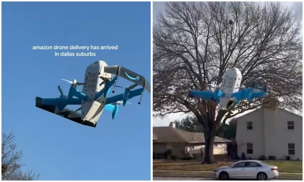 Amazon запустил доставку посылок дронами
Amazon запустил доставку посылок дронами