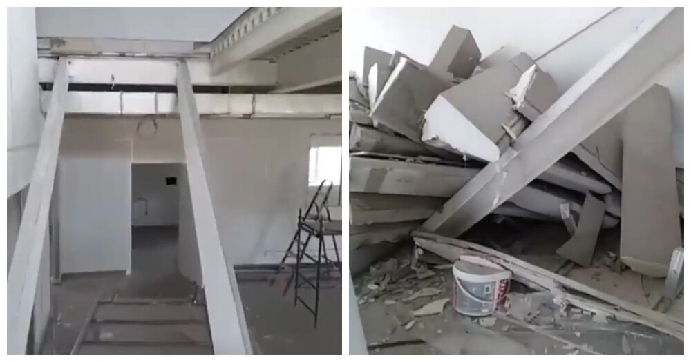 
        На&nbsp;стройке обрушилась лестница из-за слабой сварки    