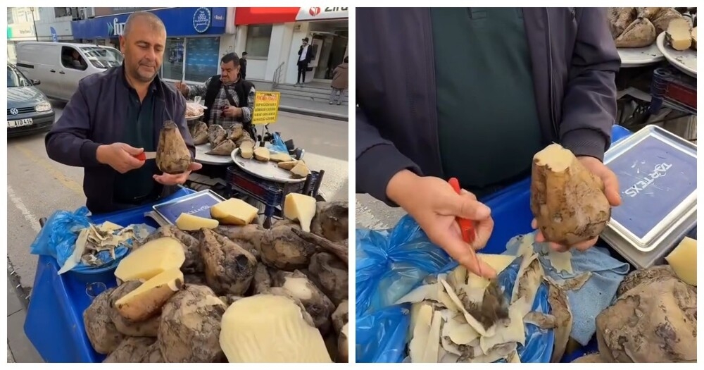 Турецкая традиция: свежая сахарная свёкла на улицах вместо фруктов
Турецкая традиция: свежая сахарная свёкла на улицах вместо фруктов