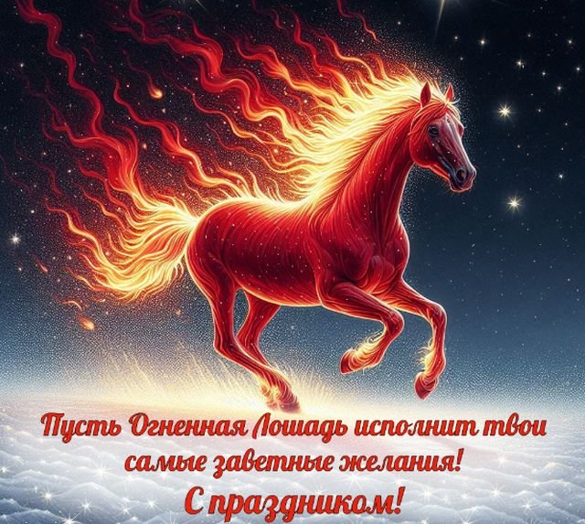 Красивые открытки и поздравления на Новый год 2026 (25 фото)