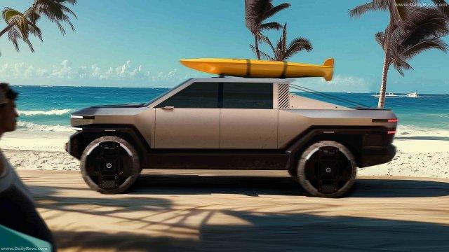 Gac Pickup 01 - хорошая копия Cybertruck