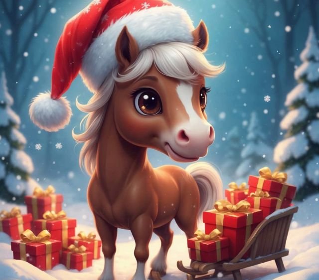 Красивые открытки и поздравления на Новый год 2026 (25 фото)