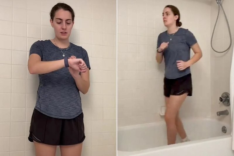 Американка пробежала 1,6 км в собственной ванне
Американка пробежала 1,6 км в собственной ванне