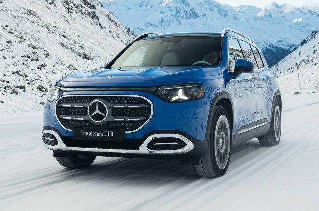 Mercedes GLB представил электрическое обновление