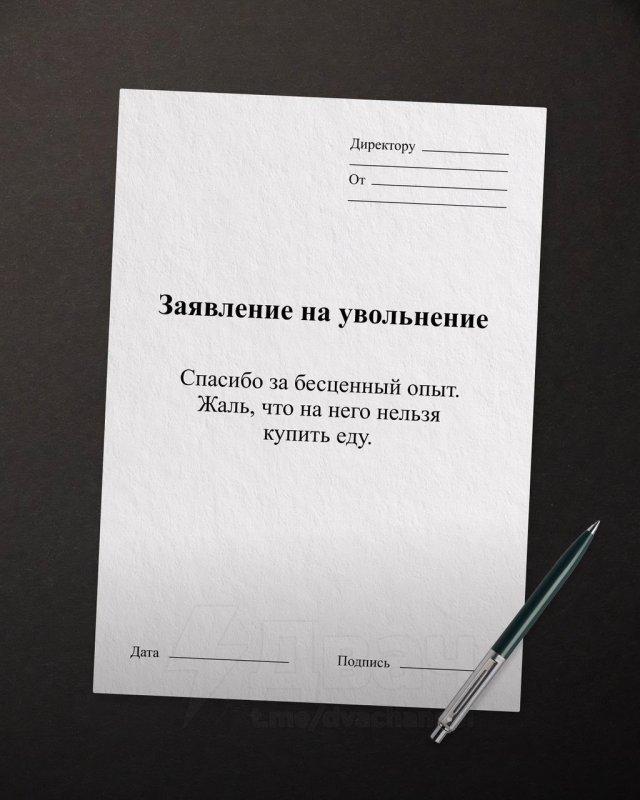 Забавные и жизненные шаблоны формулировок для увольнения Забавные и жизненные шаблоны формулировок для увольнения