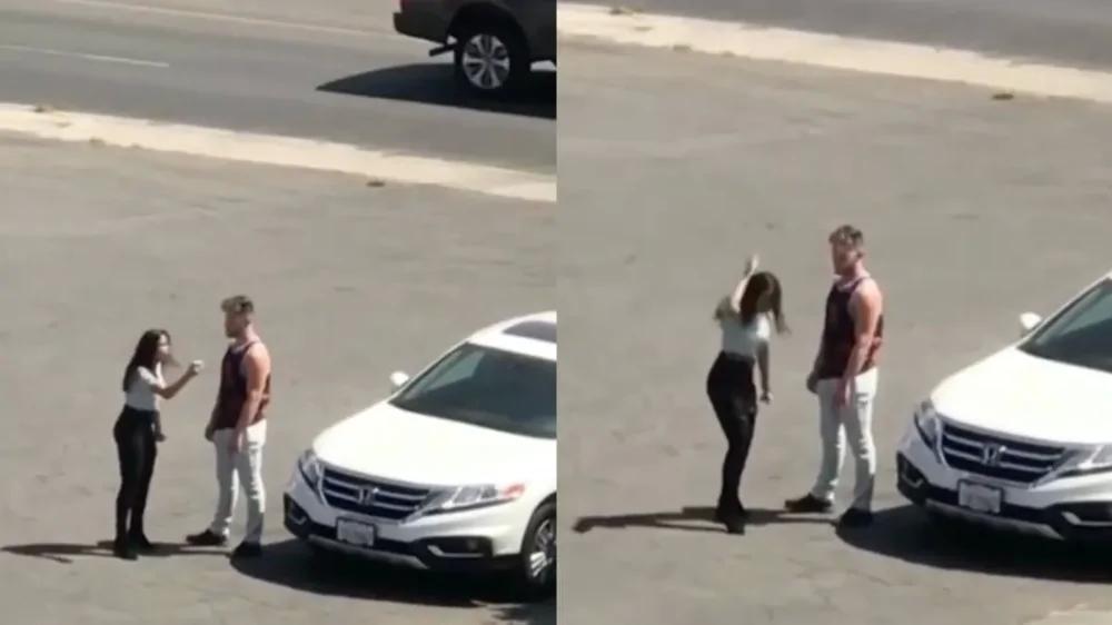 Крик, телефон и поцелуи: страстный момент на улице
Крик, телефон и поцелуи: страстный момент на улице