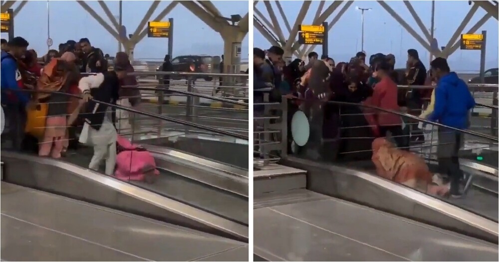 
        Первые попытки мигрантов освоить эскалатор в&nbsp;Ирландии    