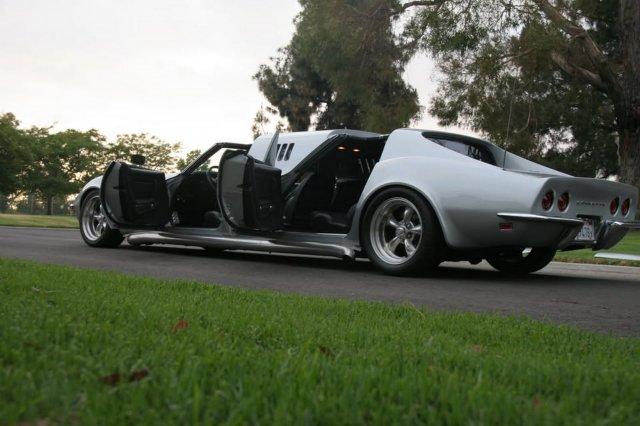 Лимузин на базе Chevrolet Corvette 1969 года