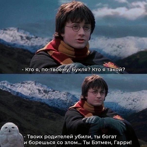 Смешные мемы про "Гарри Поттера"