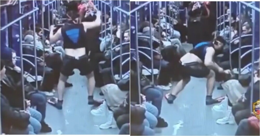 
        Мужик получил 4&nbsp;суток ареста после зажигательного танца в&nbsp;ластах в&nbsp;метро    