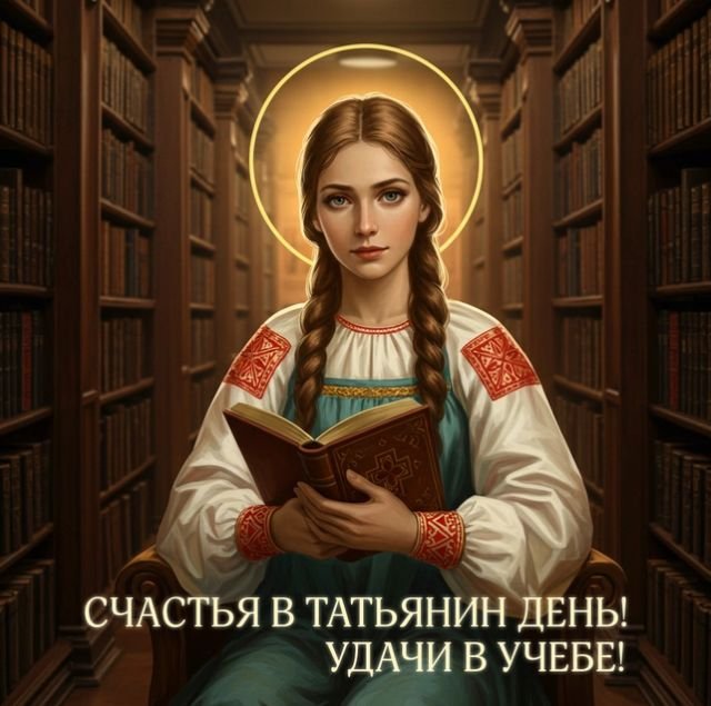 Открытки и поздравления на Татьянин день &mdash; День студента &mdash; 2026 (25 фото)