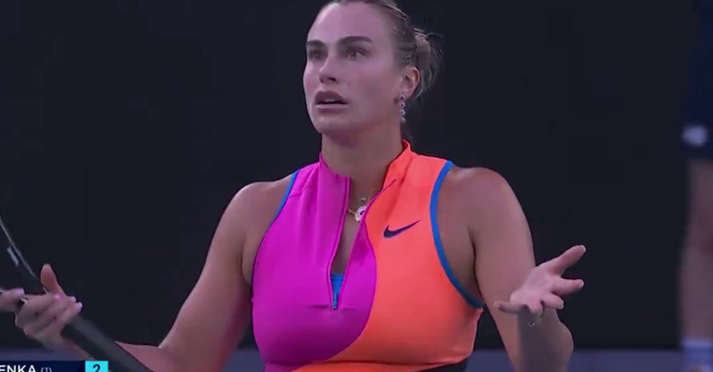 
        Белорусская теннисистка лишилась очка во&nbsp;время матча за&nbsp;слишком громкий стон    