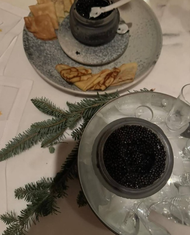 Новый год у Ирины Шейк