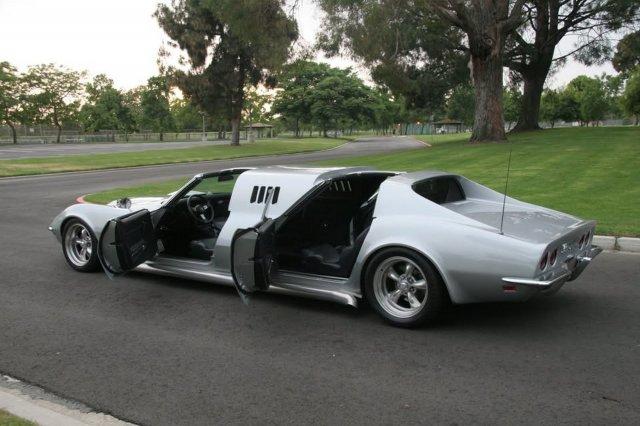 Лимузин на базе Chevrolet Corvette 1969 года