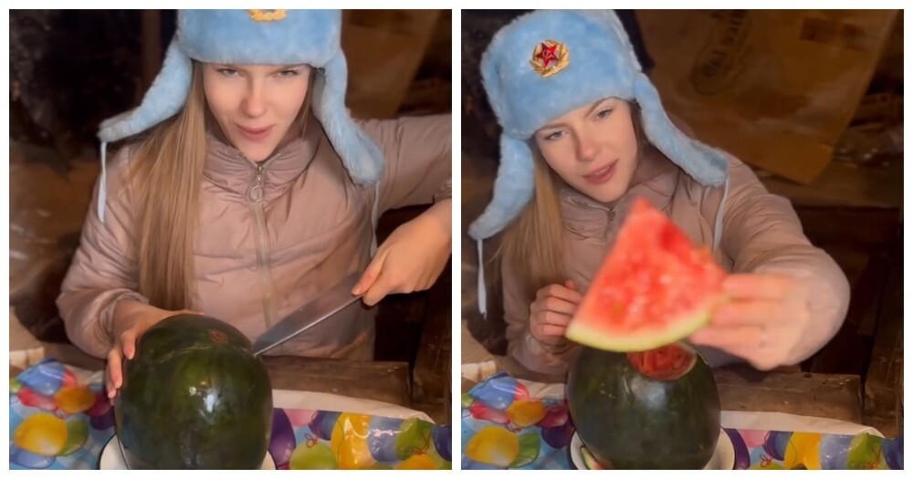 Бочковой арбуз
Бочковой арбуз