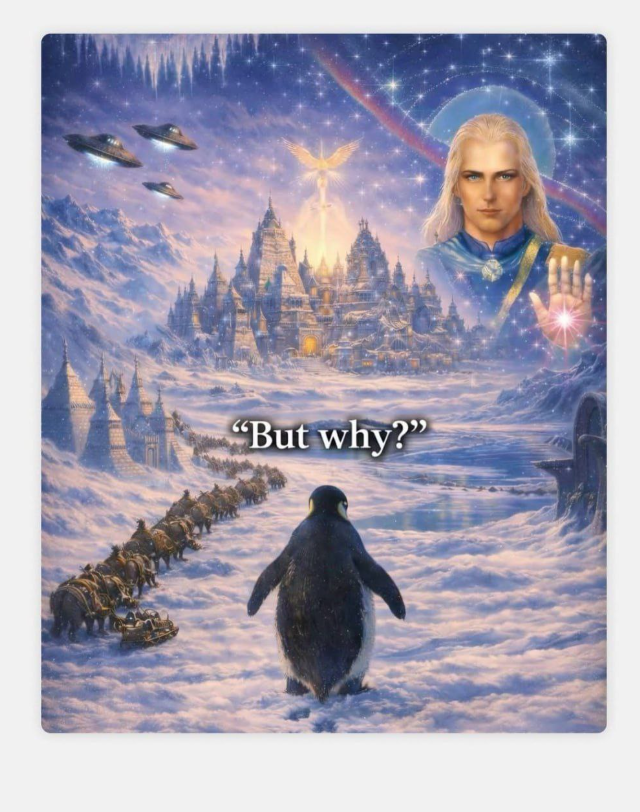 Пингвин-нигилист, который понял жизнь (6 фото + 2 видео) Пингвин-нигилист, который понял жизнь (6 фото + 2 видео)