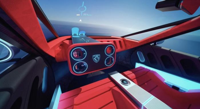 Peugeot показала автомобильный руль будущего