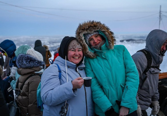 Первое солнце за 40 дней (3 фото + видео)