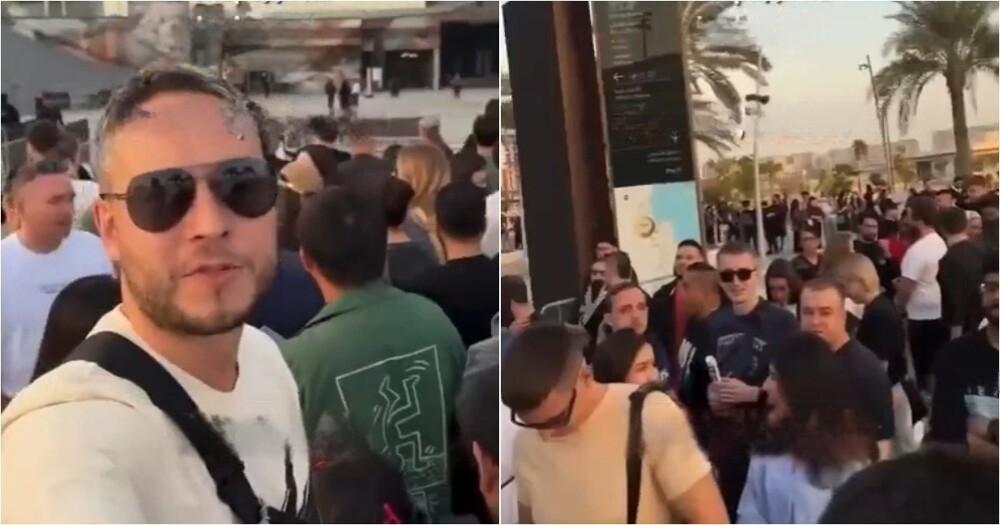 
        Мужчина проверил русских фанатов в&nbsp;очереди на&nbsp;концерт Linkin Park    