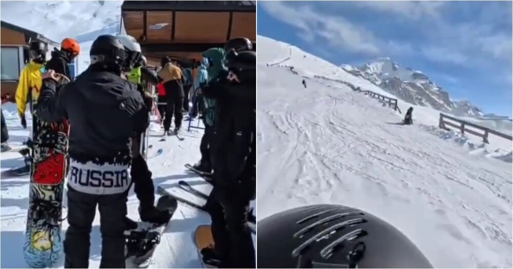 
        На&nbsp;горнолыжном курорте в&nbsp;Грузии мужчина толкнул туриста из-за куртки с&nbsp;надписью &laquo;Russia&raquo;    