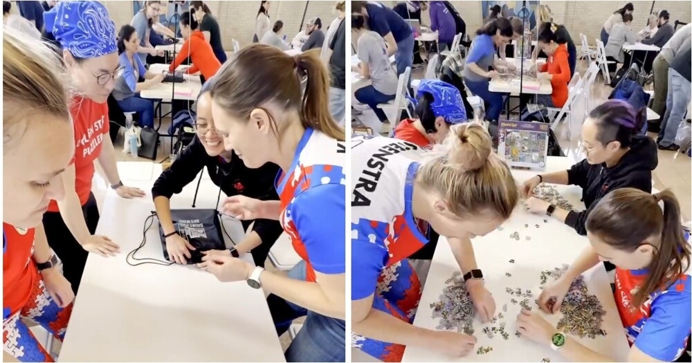 
        Чемпионат по&nbsp;скоростной сборке пазлов    