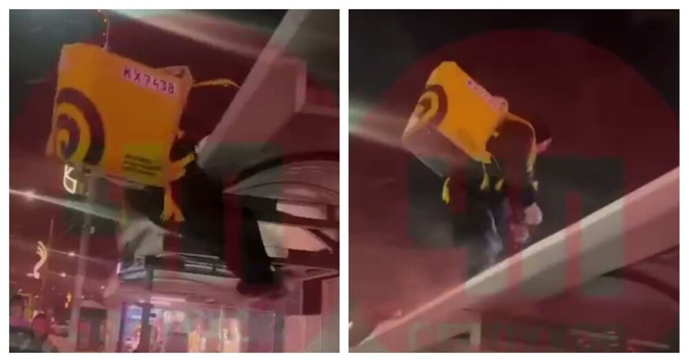 Подросток проломил крышу остановки в Подмосковье
Подросток проломил крышу остановки в Подмосковье